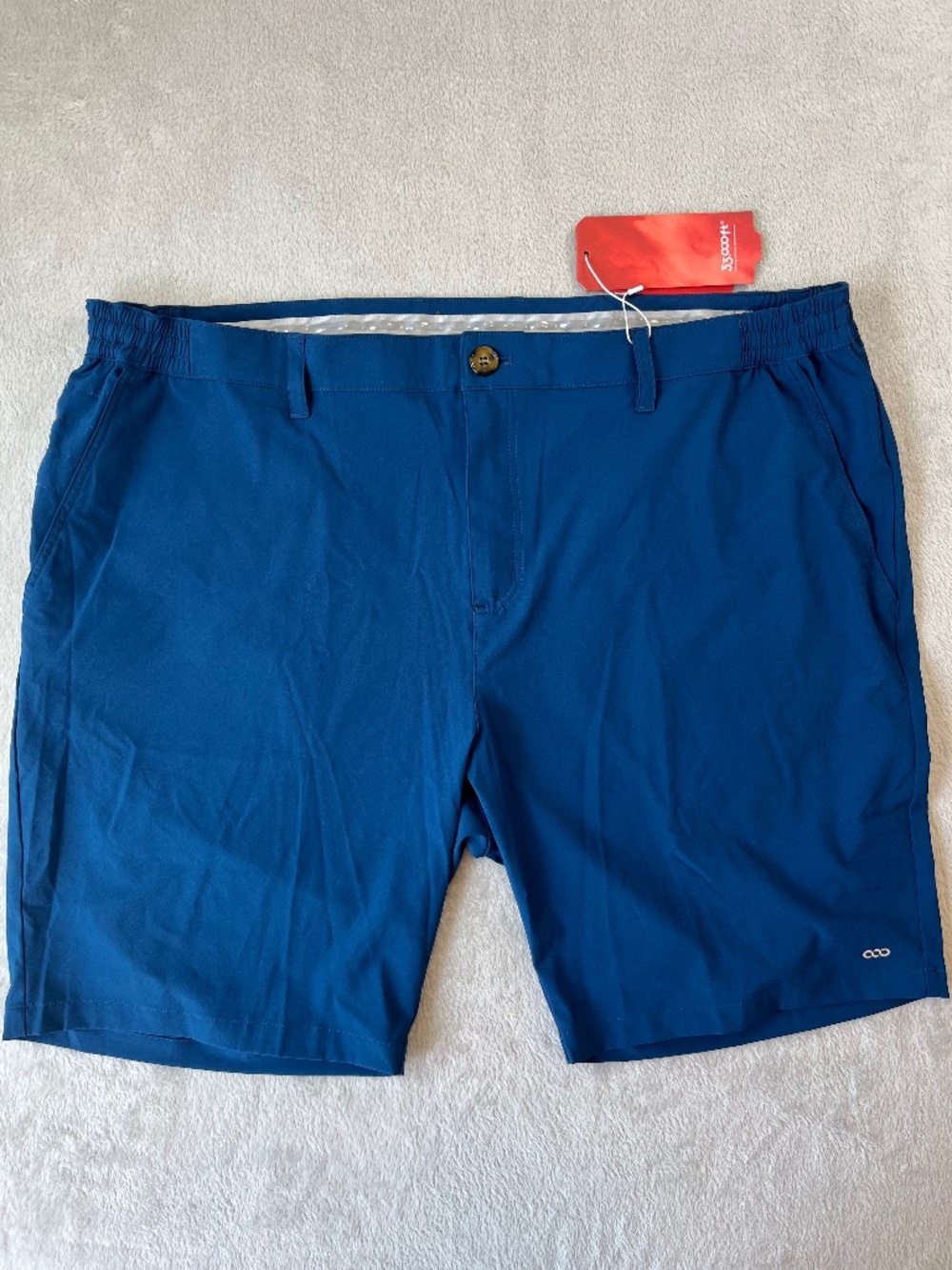 33,000ft Men's Performance Golf Shorts Royal Blue NWT sz 42